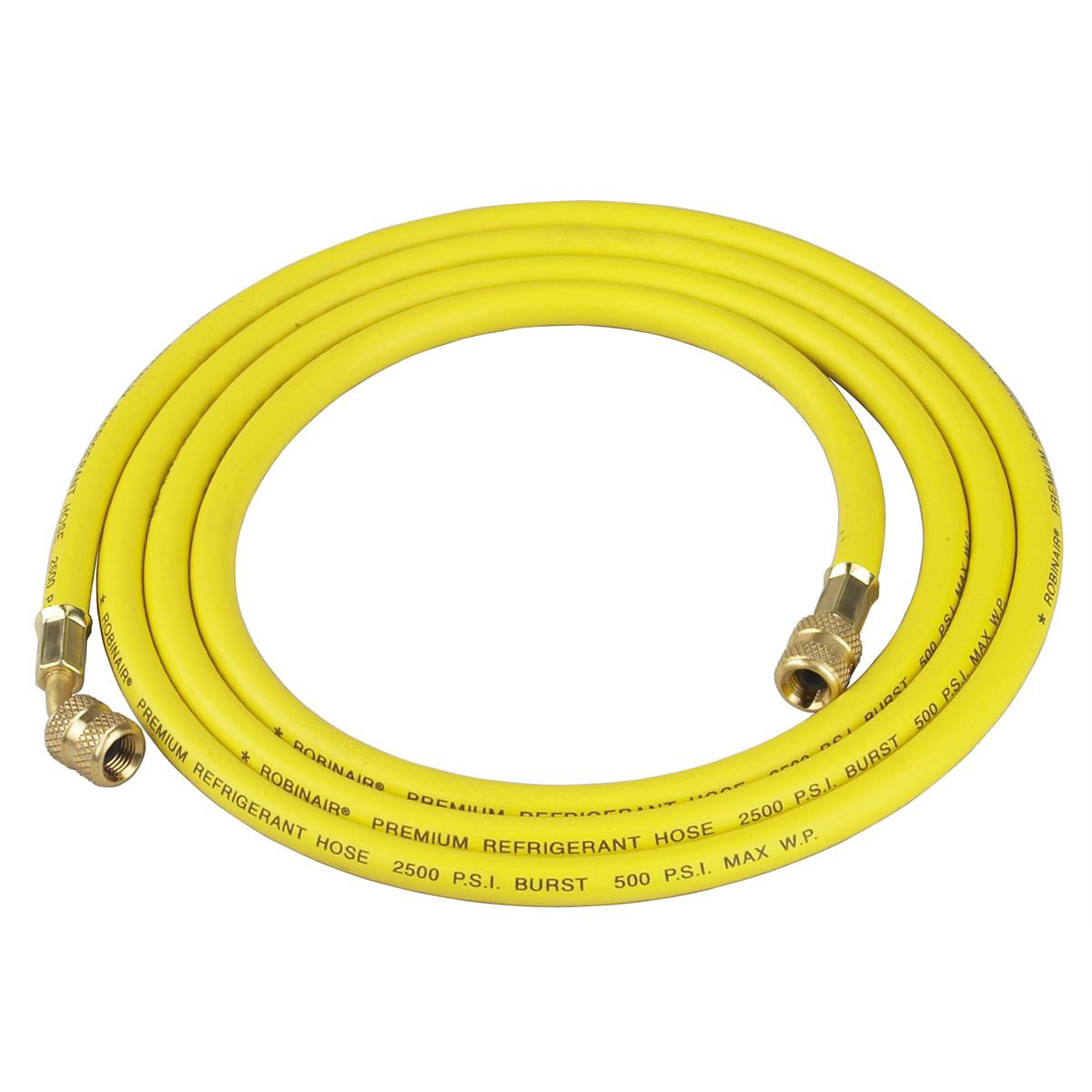 Robinair A/C Hose — 96in., Yellow, Model# ROB31096